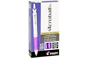 Acroball PureWhite Retractable Ball Pens