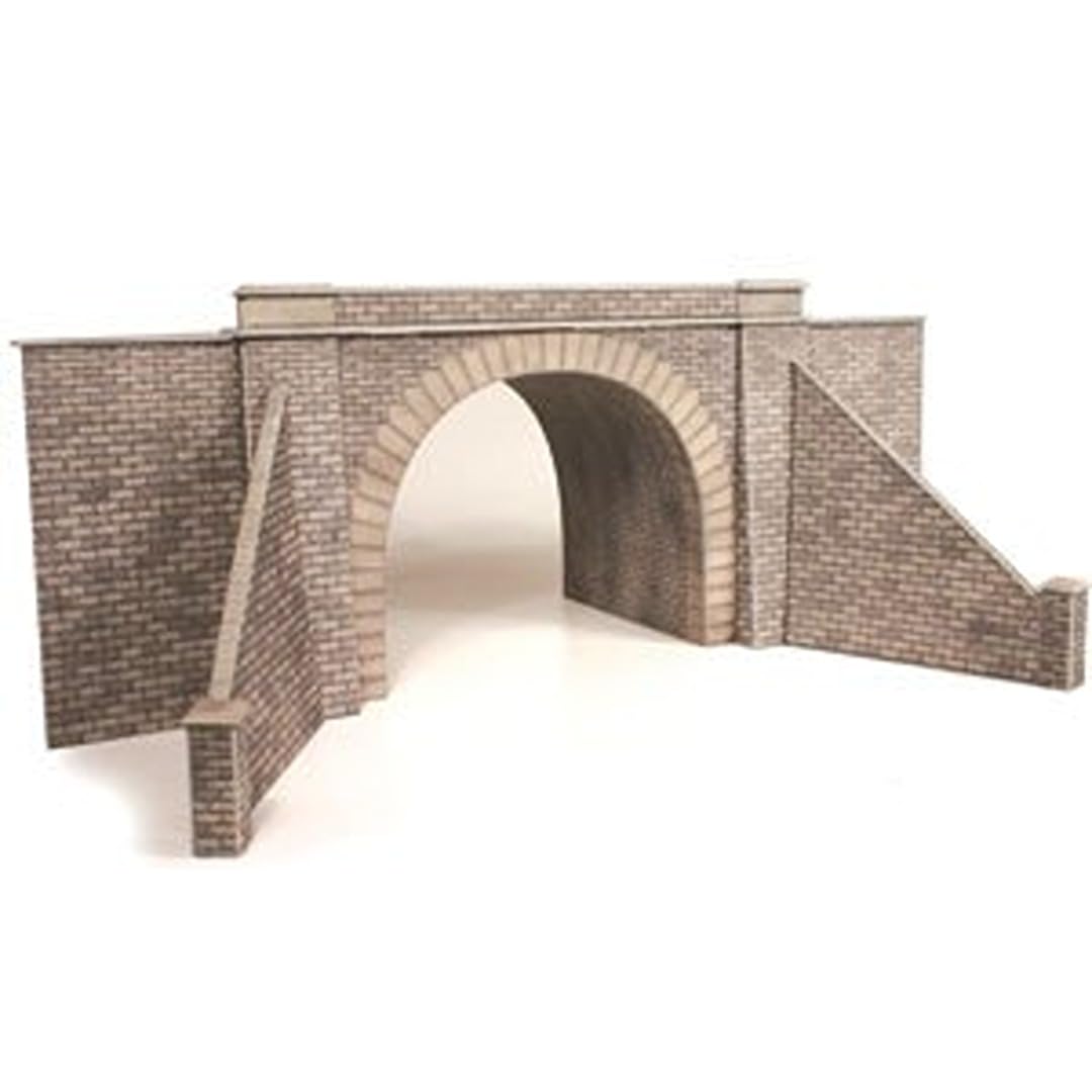 Metcalfe PO242 Double Track Tunnel Entrances OO/HO Gauge Card Kit