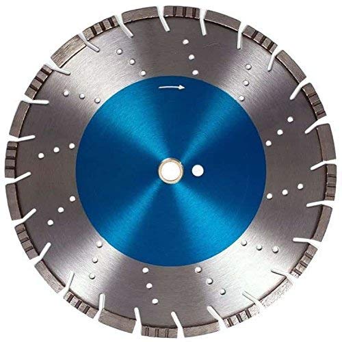 All Purpose Diamond Saw Blades for Concrete, Asphalt, and Granite - 14" Diameter 1"-20mm Arbor