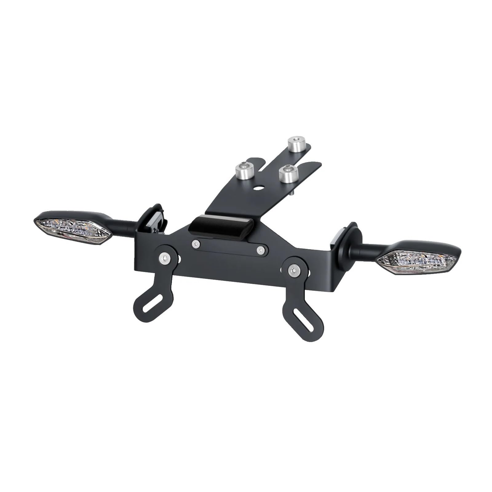Support de plaque moto pour ER-6N robuste et résistant aux vibrations pour Ninja 650 - 6