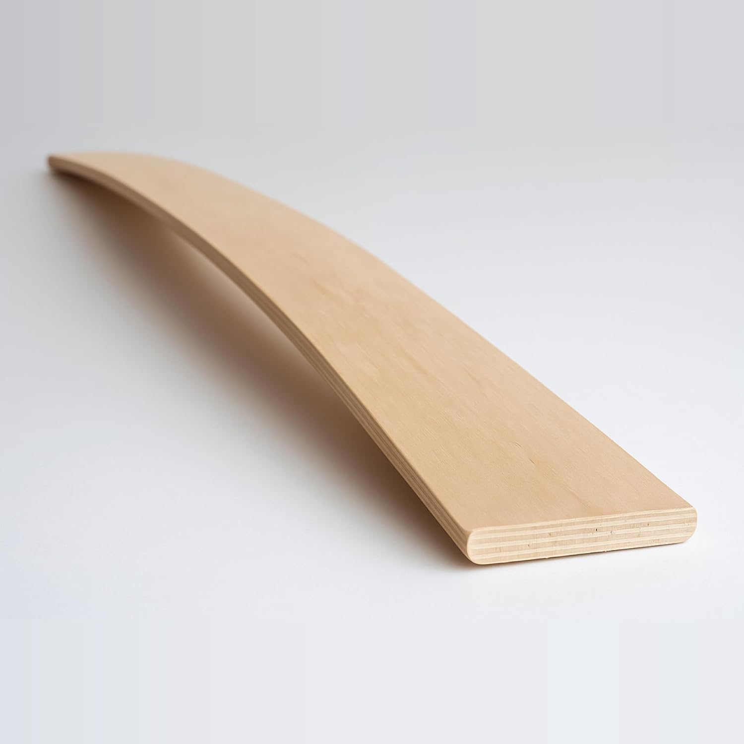 Replacement Sprung Bed Slats 660mm – Curved sprung Wooden Slats for 4ft6 Double Bed Frames – Strong Flexible Wooden Slats (10, 660x53)