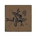 Wilderness Lodge 10 by Jean Plout, 14x14-Inch Canvas Wall Art