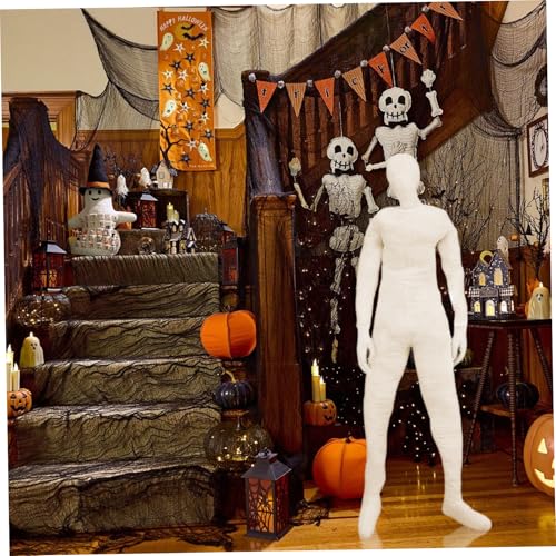 Maniquí articulado con manos decorativas y cuerpo de peluche flexible 4