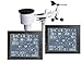 Produktbild froggit Funk Wetterstation WH4000 SE TWIN (2 Displays) WiFi Internet Wetterserver Wunderground PC-Software
