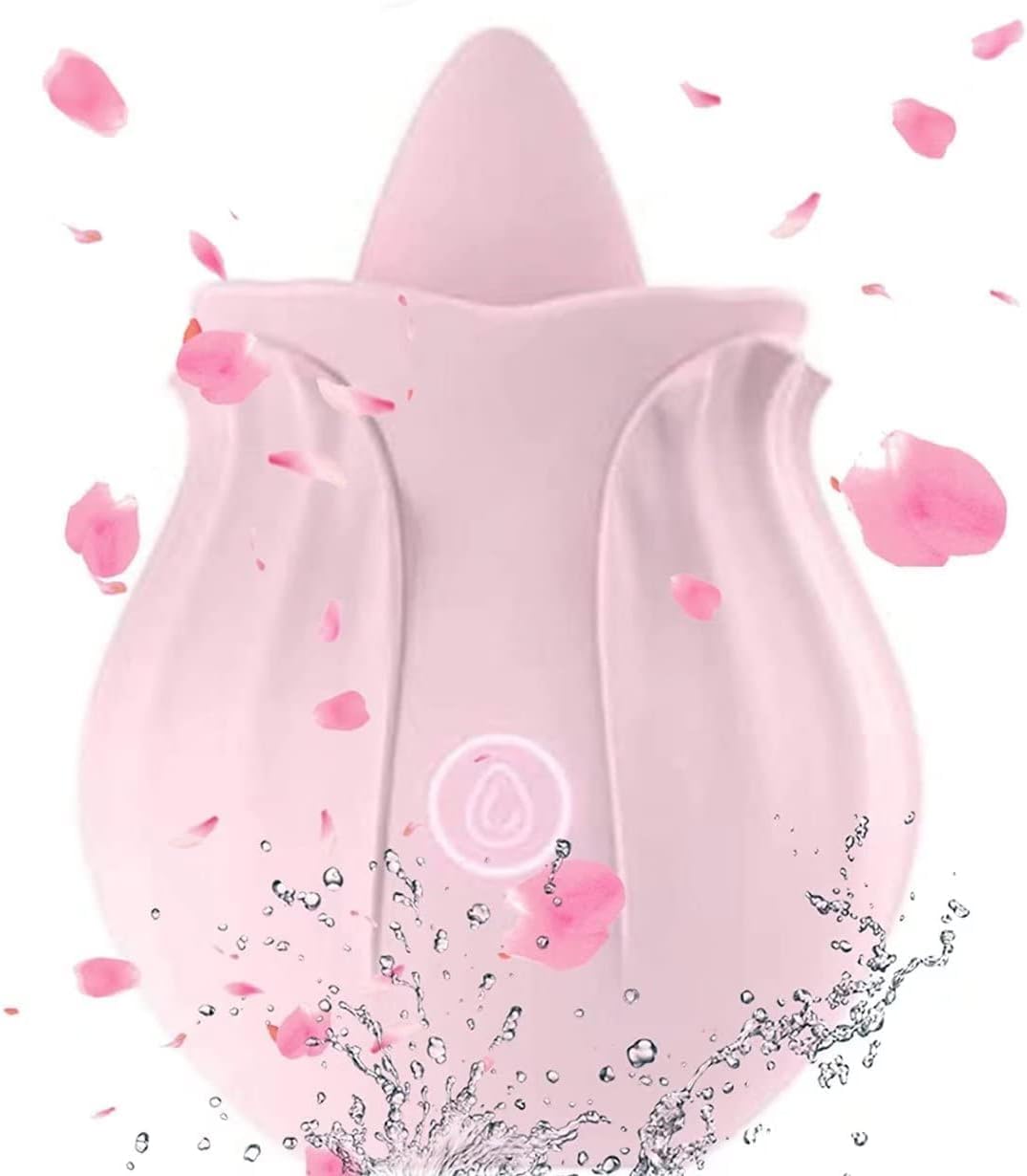 plusone rose toy plusOne Clitoral Stimulating Rose Vibrator with USB Charging Cable, 10  Pulsing Settings, Waterproof main image 0