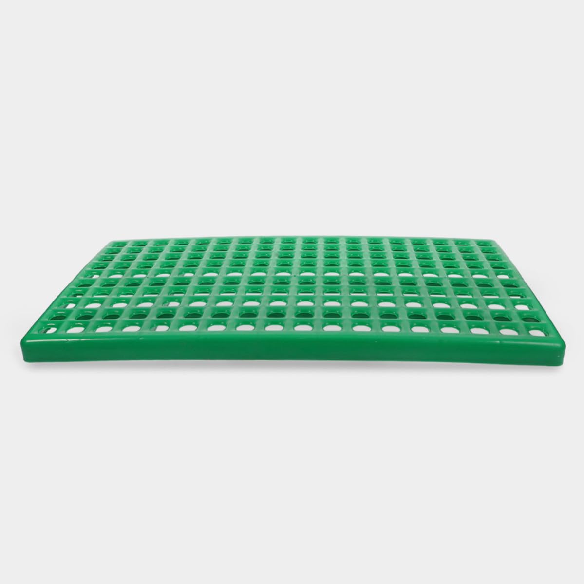 iplusmile 2pezzi Base per Gabbia Foro Rotondo in Plastica Verde Ventilazione e Drenaggio per Piccoli Animali Domestici e Allevamento Conigli