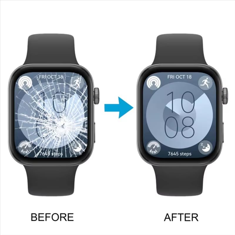 YOOOKOOO AA60-1.82" per schermo AMOLED per Huawei Watch Fit 3 SLO-B09 & SLO-B19, Fit3 Smartwatch LCD Display Touch Screen