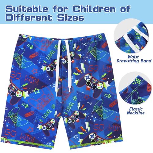 Toddler Boy Swimsuit Kids Swimsuit Boys Two Pieces Shark Swimsuit Toddler Rash Guard and Trunk3