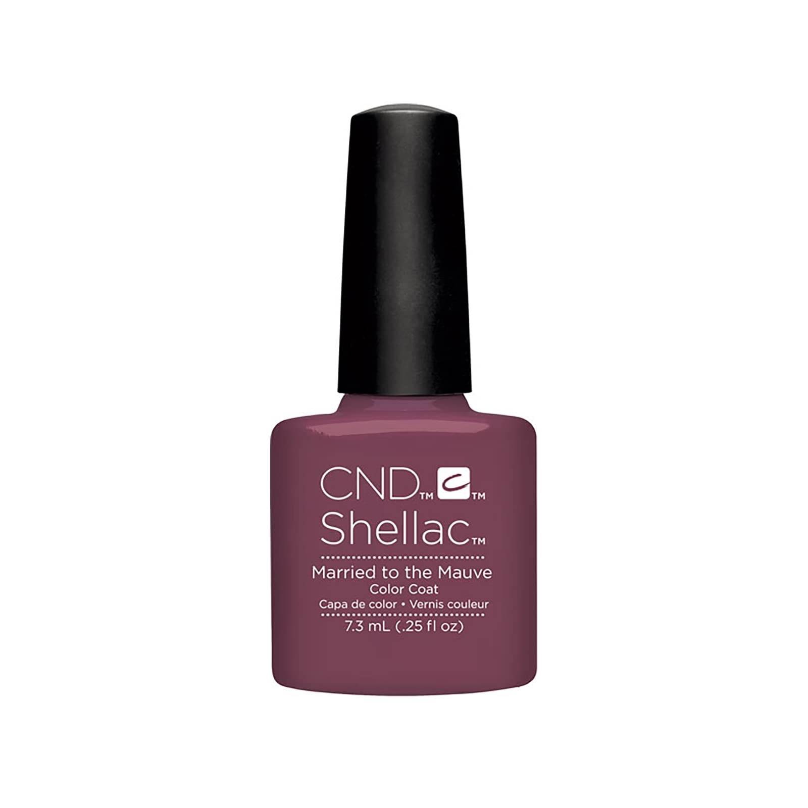 CNDShellac Gel Nail Polish, Long-lasting NailPaint Color with Curve-hugging Brush, Lilac/Purple Polish, 0.25 fl oz