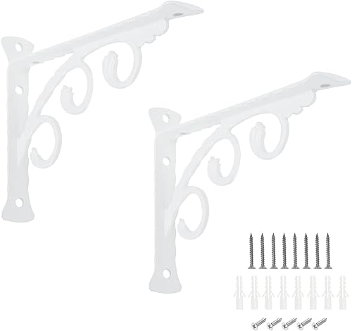 Tsnamay Soportes triangulares de 7.87 pulgadas para estantes flotantes montados en la pared, trípode, soporte de esquina para marco de soporte de