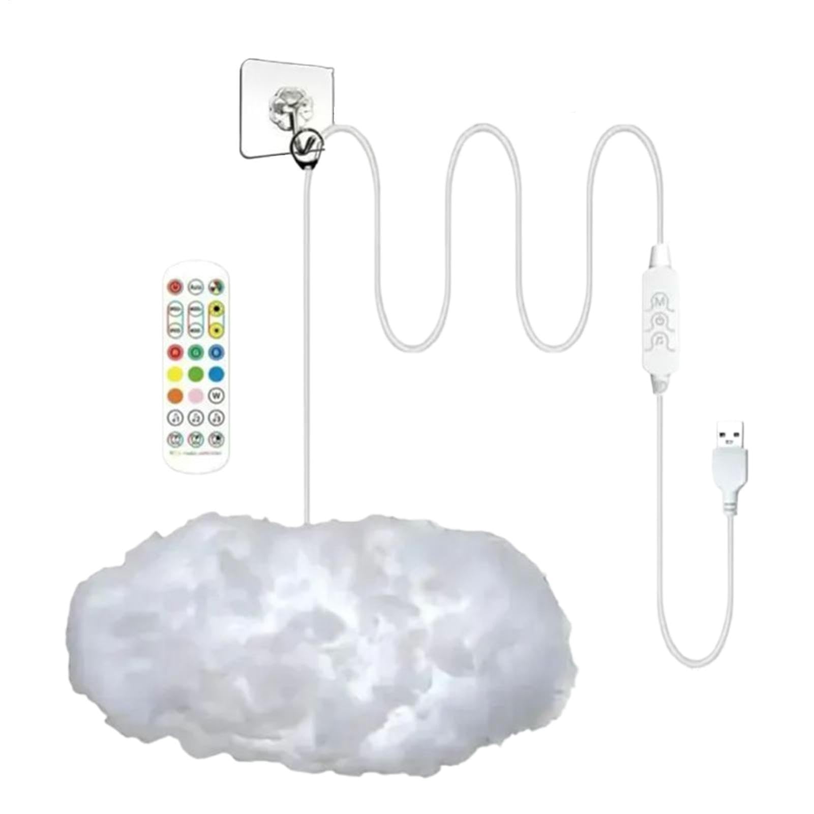 Lumières de plafond LED 5m changement couleur avec télécommande - 8