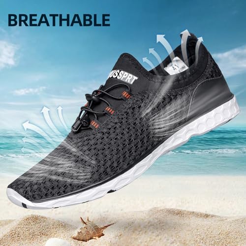 Image of DOUSSPRT Men's Water Shoes Quick Drying Sports Aqua Shoes