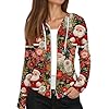 Christmas Hoodie Jacket for Women Graphic Fashion ... #3