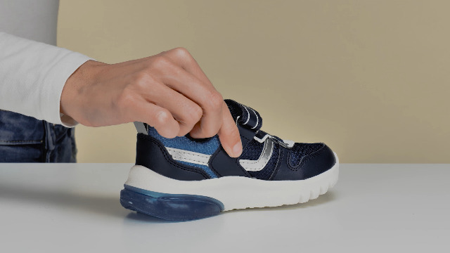 Scarpe Geox J Ciberdron Bambini - Scarpe Da Ginnastica Con Luci - Foto 5