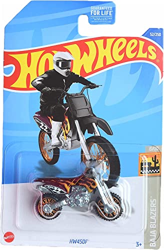 Hot Wheels HW450F, Baja Blazers 6/10 rojo miniatura 1