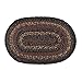 Produktbild IHF Home Decor Schiefer Ovaler Jute-Teppich 91,4 x 152,4 cm