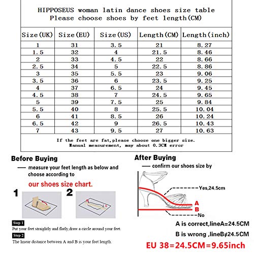 HIPPOSEUS Donna Standard Scarpe da Ballo