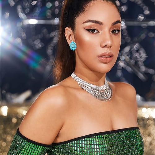 Boucles d'oreilles ethniques légères pour sublimer votre visage sans douleur aux lobes - 3