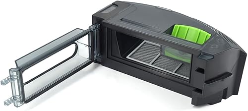 Caja de basura para IRobot, filtro Hepa, recogida de polvo, repuesto para IRobot Roomba i7 i7+ E5 E6 I3 i5 Aspiradora (gris)
