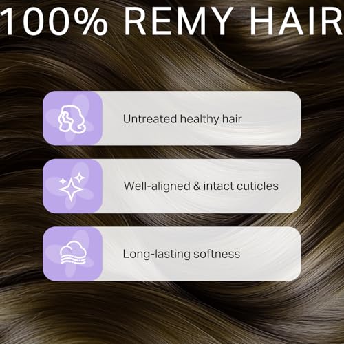 Image of DOORES Genius Tape in Hair Extensions Human Hair, 16 Inch 50g 20PCS
