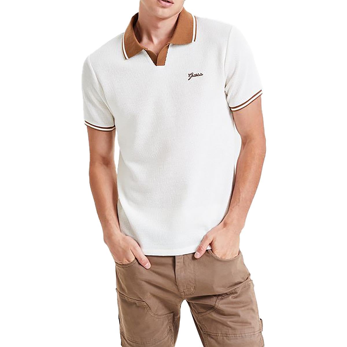GUESS Men's Weston Knit Polo