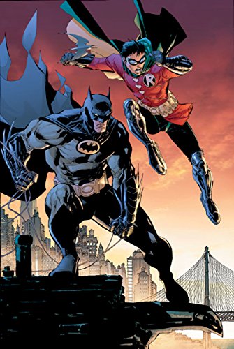Batman and Robin:"Gotham's Crusaders" by Jim Lee - Hand-Signed by Legendary Marvel and DC Comic Illustrator Jim Lee - Giclee on Paper Limited Edition of 250 with COA - Published by Clampett Studios