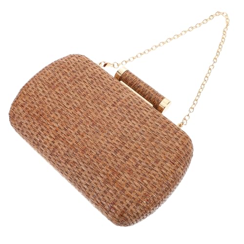 Sac cabas léger paille tissé pour femme finie la lourdeur en soirée et mariage