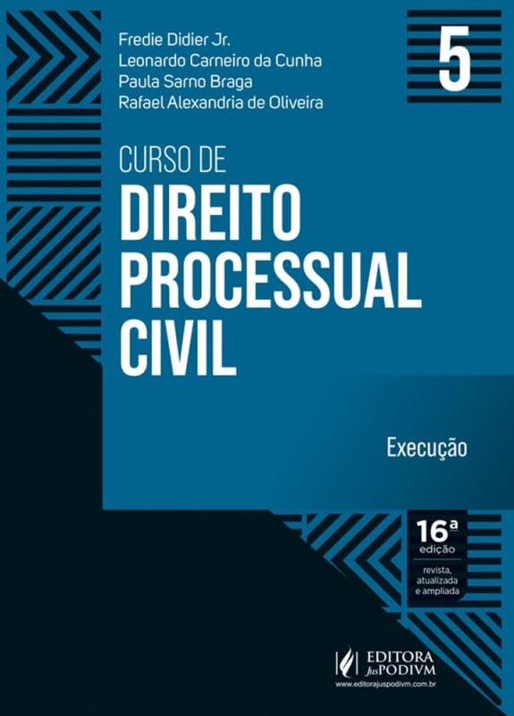 Capa de Curso de Direito Processual Civil - Volume 5 - Execução - 16ª Edição (2026)