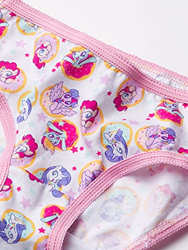 My Little Pony Girls' 100% Combed Cotton Underwear Multipacks in Sizes 2/3tt, 4t, 4, 6 and 82