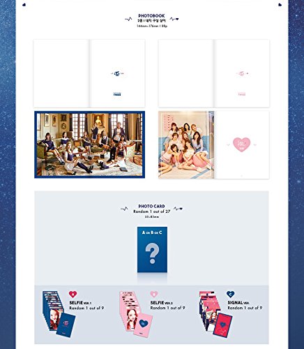Vista 3 de TWICE SIGNAL 4th Mini Album Random Ver CDPhotobook2p CardPhotoTracking Number