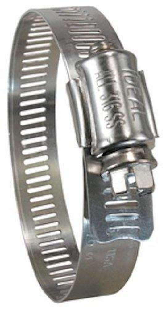 Ideal-Tridon 6706651 '67-6 Series' Collier de serrage en acier inoxydable 316 de qualité marine avec bande de 1,27 cm