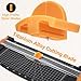157400-1001 Paper Trimmers Blades for Fiskars Paper Cutting, Style I High Profile Triple Track Replacement Blade for Fiskars Paper Cutting & Scoring Titanium Blade, 4 PCS