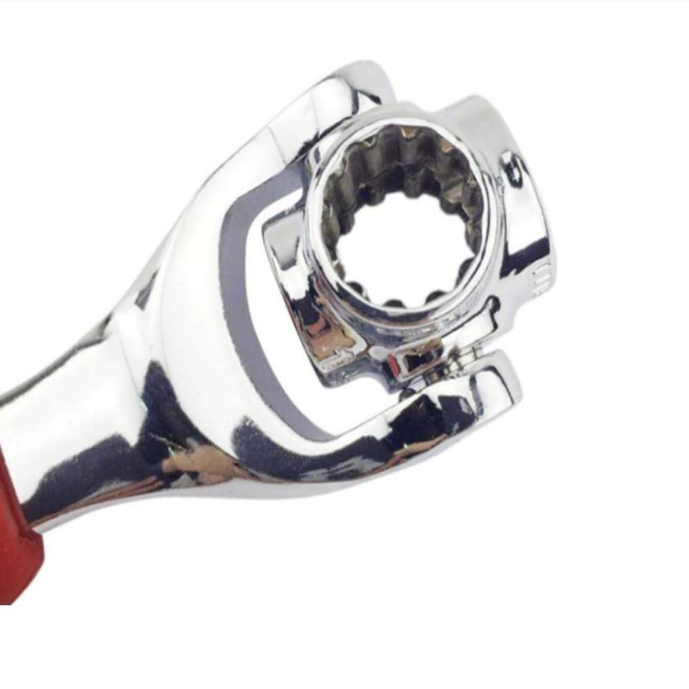 MSA EXPRESS Universal Wrench 48 in 1 Socket Wrench, Multifunction Wrench Tool with 360 Degree Rotating Head, Spanner Tool for Home and Car Repair