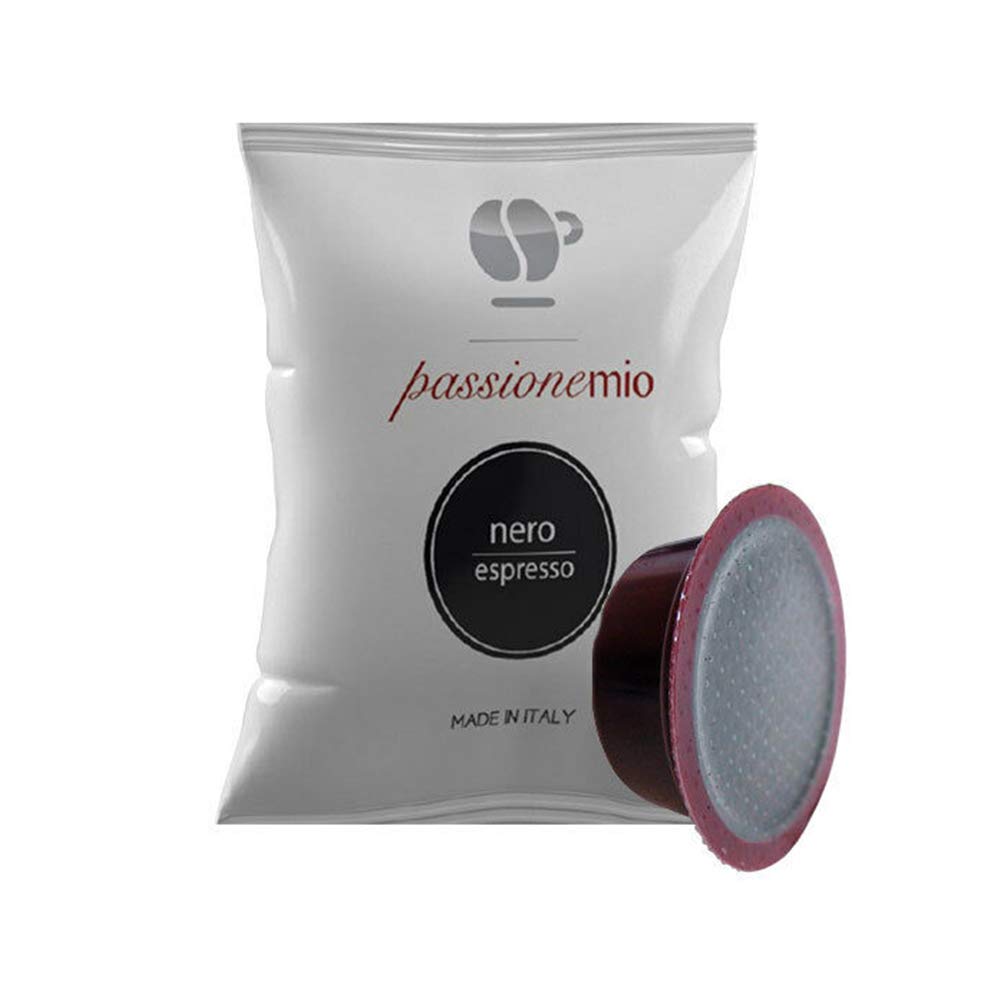 Lollo Caffè Caja de cápsulas PassioneMio* mezcla negra 600