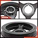 A-Premium Engine Harmonic Balancer Crankshaft Pulley Compatible with Chevrolet Equinox 2008-2017, Malibu 2008-2012, Traverse, Impala & GMC Acadia & Buick & Cadillac & Saab & Pontiac & Saturn, DOHC V6