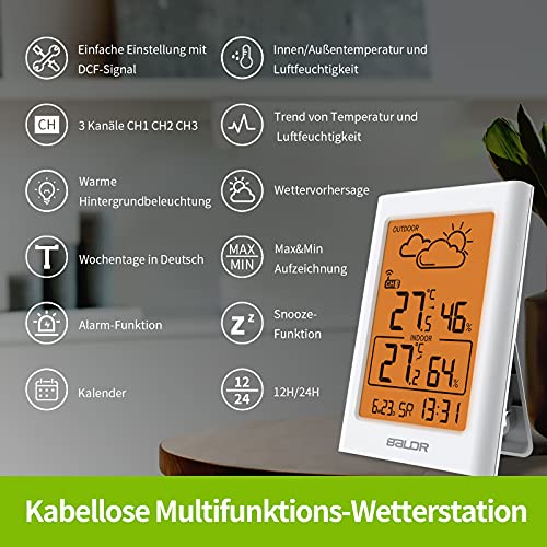 Baldr - Stazione meteo radio con sensore esterno