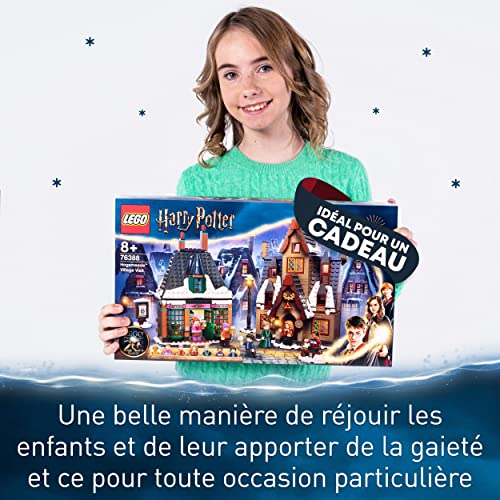 LEGO 76388 Harry Potter Visite du Village de Pré au Lard Kit de Construction 20ème Anniversaire Jouet avec Minifigurines de Collection Idée Cadeau - vue 7