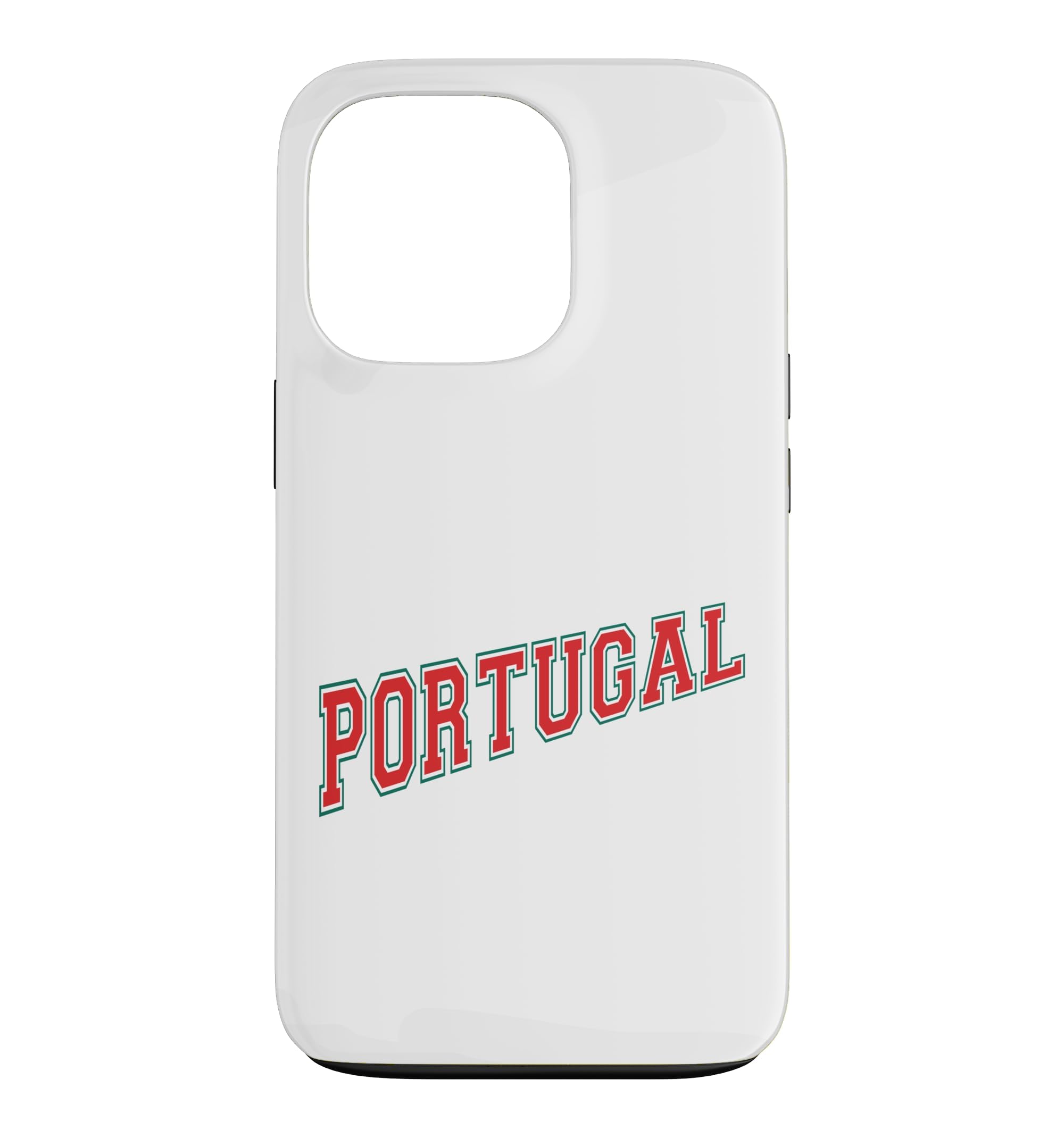 Portugal Varsity Text World Cup Football Case for iPhone 13 Pro