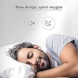 Generador de Concentrador de Oxígeno, TOPQSC 1-7L / min Generador de Concentrador de Oxígeno Portátil, 93% Generador de oxígeno de alta concentración, Generador de oxígeno de aire doméstico(ZY-1Z)