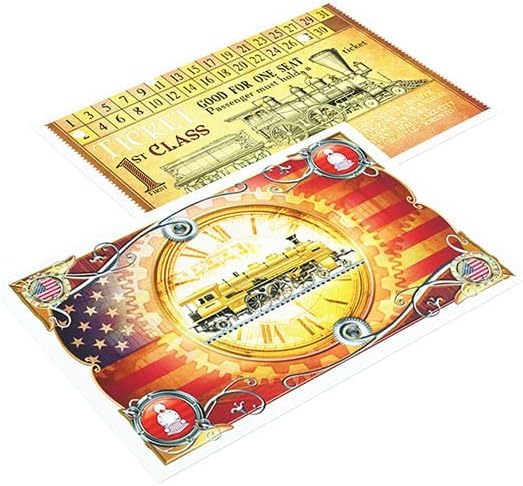 Gamegenic Ticket to Ride Official Art Sleeves | All-in-One Pack of 152 Card Sleeves | Card Game Holder | Designed for Use with The Ticket to Ride Board Game