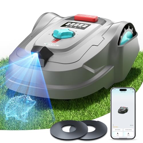 YARDCARE M800Plus Robot Lawn Mower with GPS, 3D Vision, APP