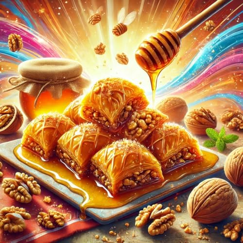 Baklava noix arôme concentré Sasami 100 ml vegan pour e-liquides DIY
