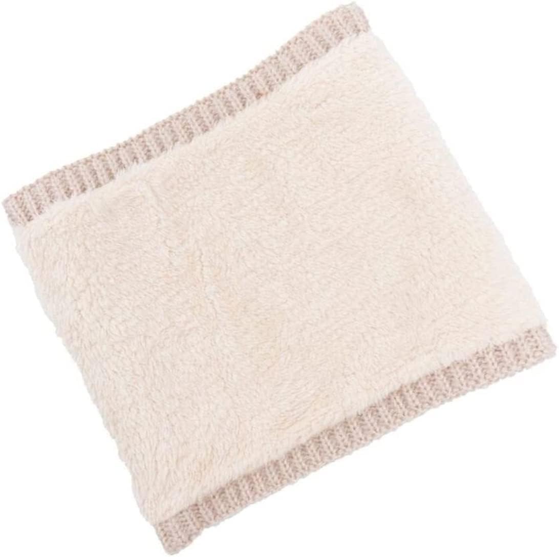 Bufanda Mantón Bufandas Envolturas Bufanda Bufanda de punto cálida Forro polar grueso Calentador de cuello para térmico (Color:, Tamaño: 24 * 20 cm)