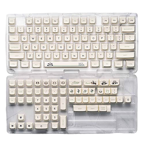 Keycaps PBT XDA finie la brillance : 133 touches Panda clavier mécanique - 6