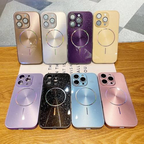 Eviter rayures objectif iPhone 15 Pro Max coque paillettes - 6