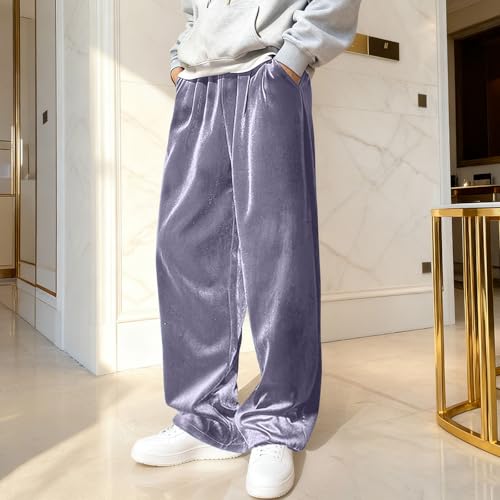 Pantalon Homme Taille Elastique ample contre le froid du quotidien