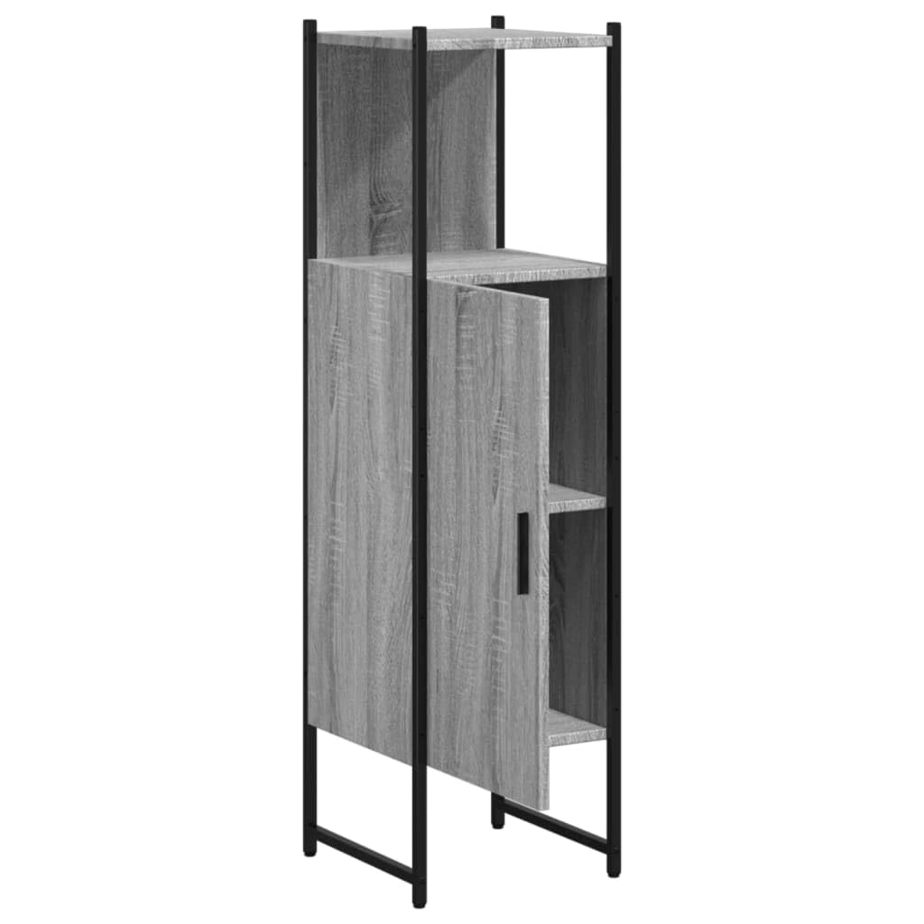 Armario de Baño con Estructura Robusta y Diseño Ahorrador de Espacio para Almacenamiento Amplio de Artículos de Tocador y Productos de Higiene Personal