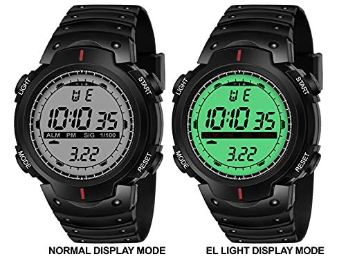 Image of FROZIL Shockproof Multi-Functional Multicolor Strap Waterproof Digital Sports Watch for Men's Kids Watch for Boys - Watch for Men
