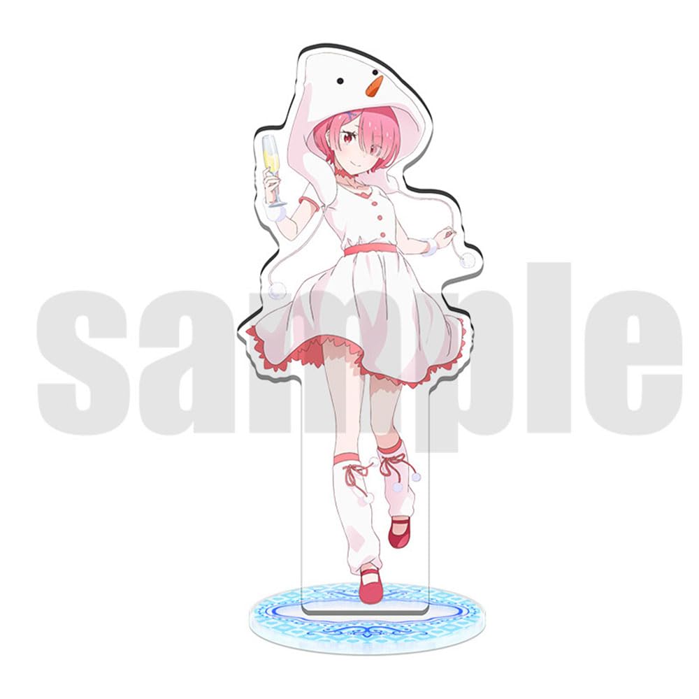リゼロ アクリルスタンド アクスタ sauna サウナ エミリア レム ラム リゼロ】エミリア、レム、ラムがキュートなサウナスタイルに
