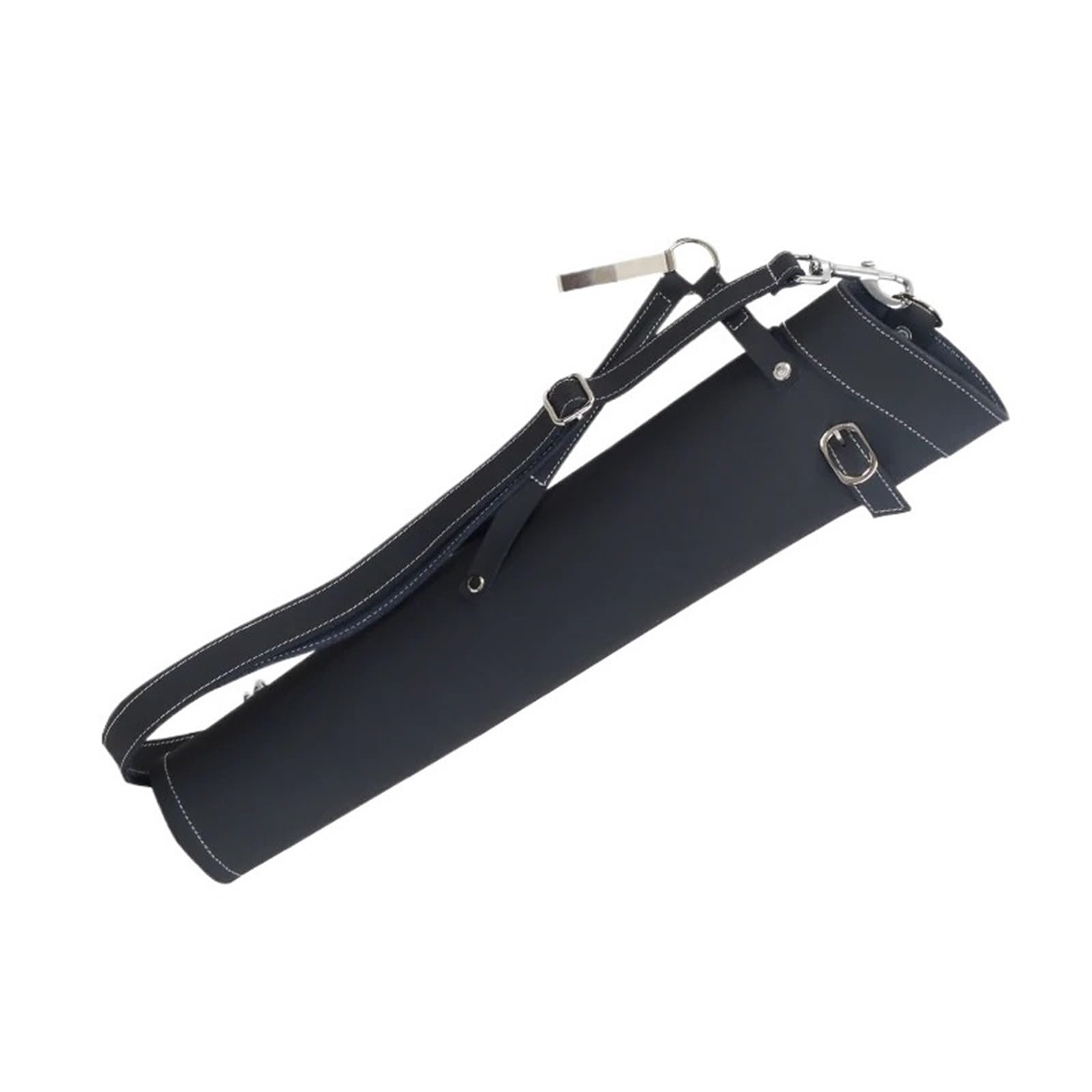 MRKU Porta frecce da tiro con L'Arco, Borsa Posteriore Comoda, in Pelle, Adatta per Arco, con Portata Massima 25 kg, Tracolla Regolabile.